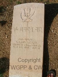 Cassino War Cemetery - Gajbir Thapa, 